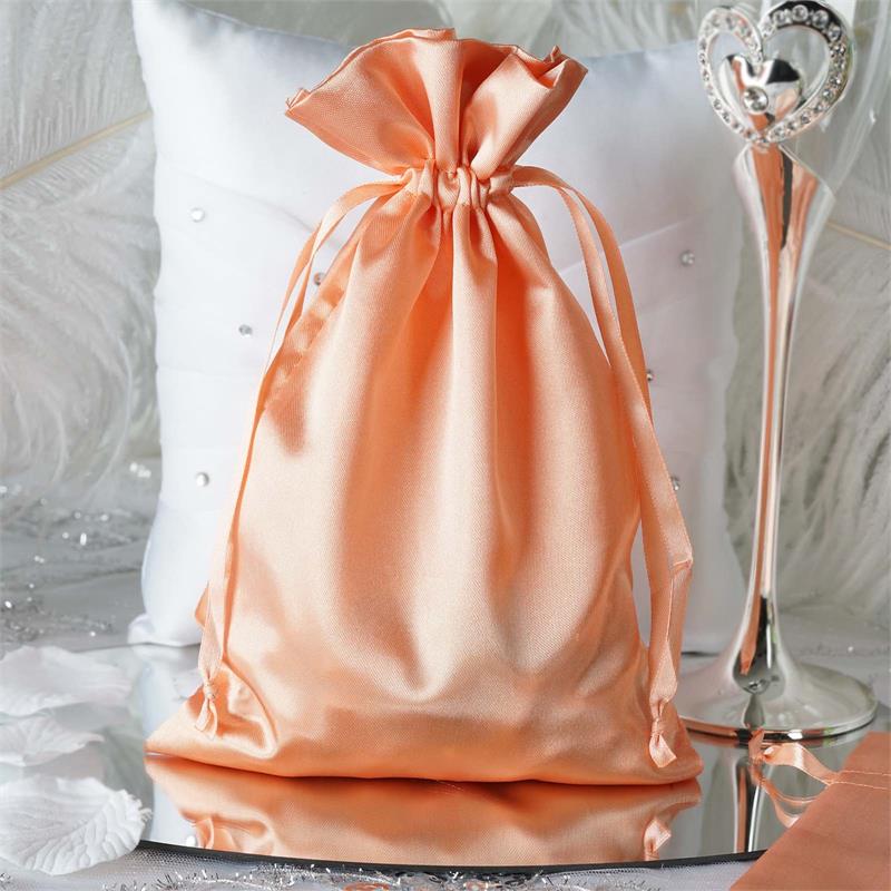 6x9" SATIN BAGS with Pull String Wedding Party Gift Favors Pouches Wholesale - Picture 59 of 81