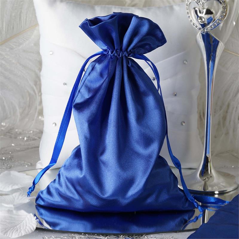 6x9" SATIN BAGS with Pull String Wedding Party Gift Favors Pouches Wholesale - Picture 65 of 81