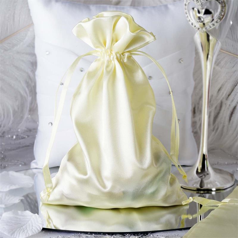 6x9" SATIN BAGS with Pull String Wedding Party Gift Favors Pouches Wholesale - Picture 79 of 81