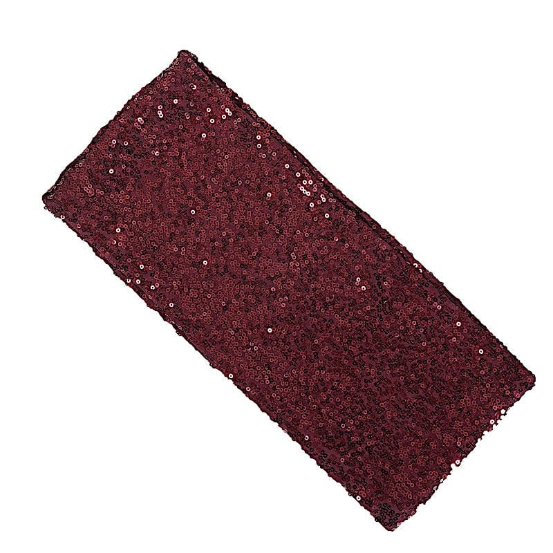 SPANDEX Sequined Chair Sashes for Wedding Party Decorations Wholesale Supplies - Picture 25 of 137