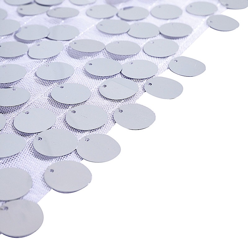 120" Large Payette Sequin Round Tablecloth Wedding Linens Dtcorations Wholesale - Picture 87 of 96