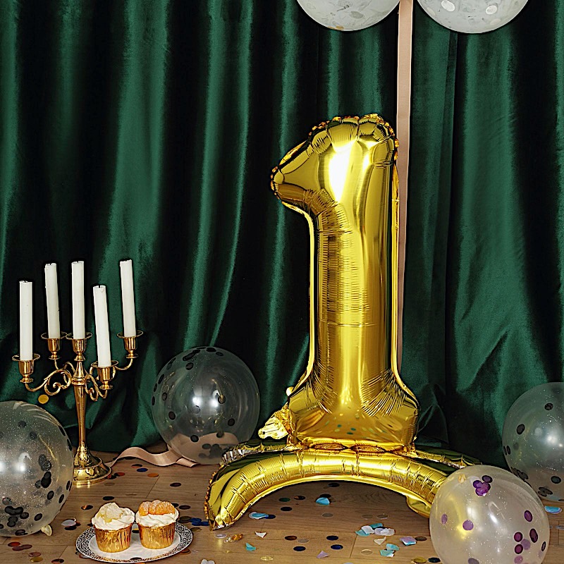 27-Inch Gold NUMBER Mylar Foil Standing Balloons Party Birthday Decorations Sale