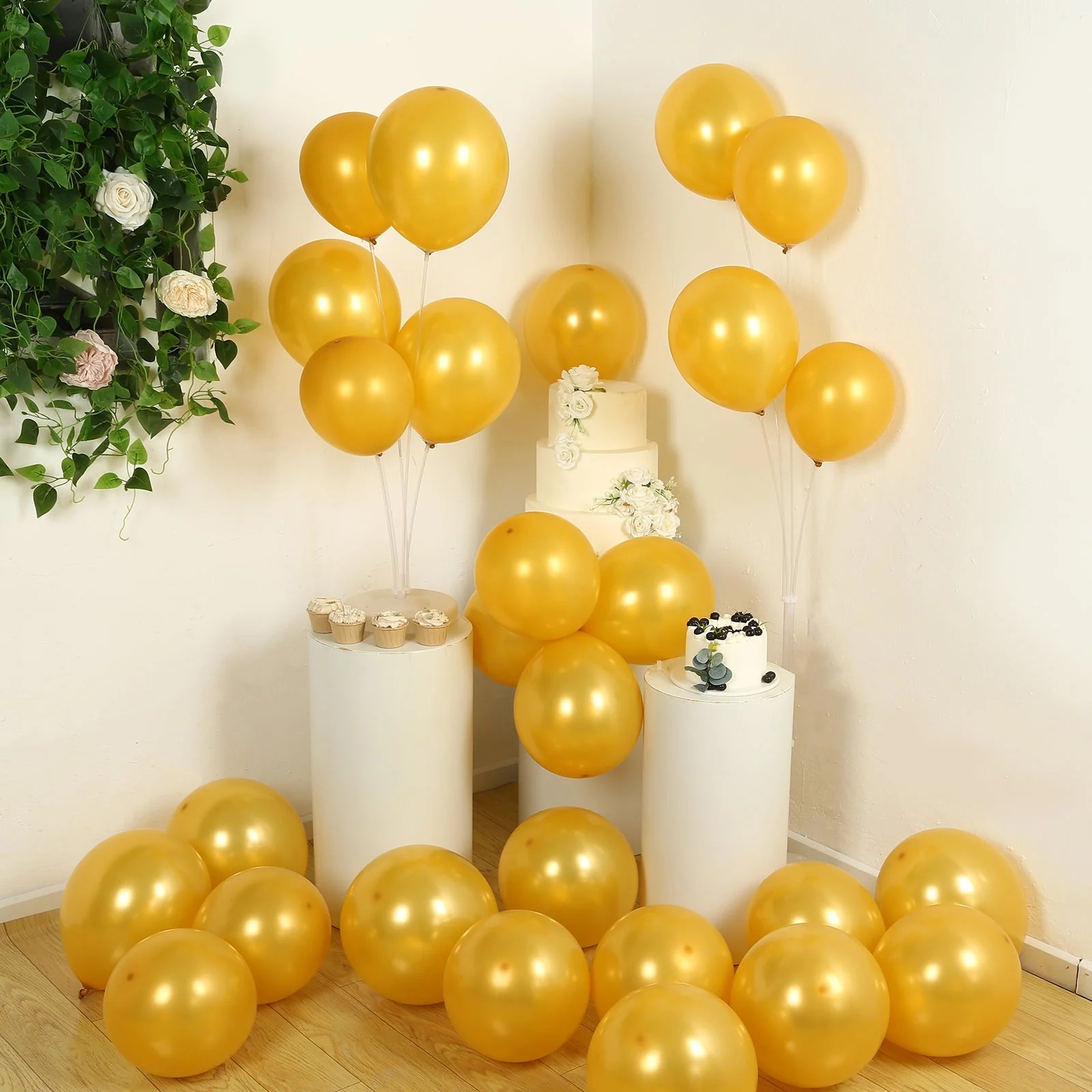 50 Biodegradable 12" Party Balloons Wedding Reception Event Birthday Decorations - Picture 30 of 113