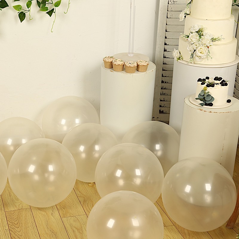 10 Biodegradable 18" Party Balloons Wedding Event Birthday Party Decorations - Picture 14 of 65