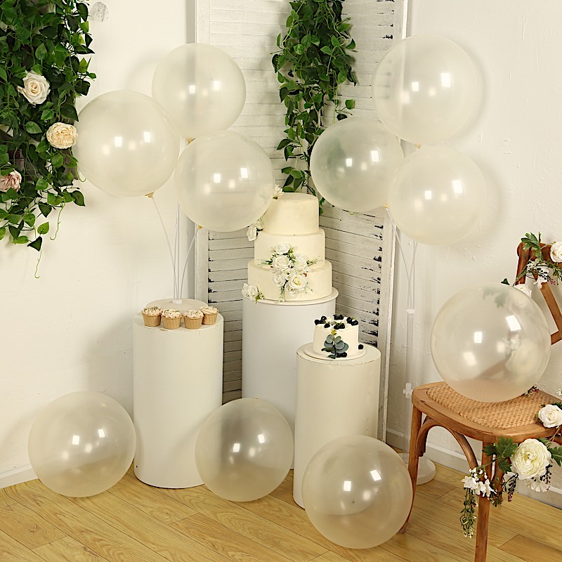 10 Biodegradable 18" Party Balloons Wedding Event Birthday Party Decorations - Picture 18 of 65