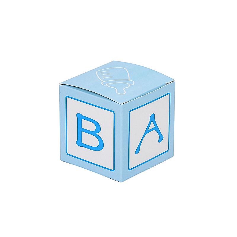 25 pcs 2" Cube Baby Shower Party Favor Boxes Birthday Party Events Decorations - Picture 3 of 18