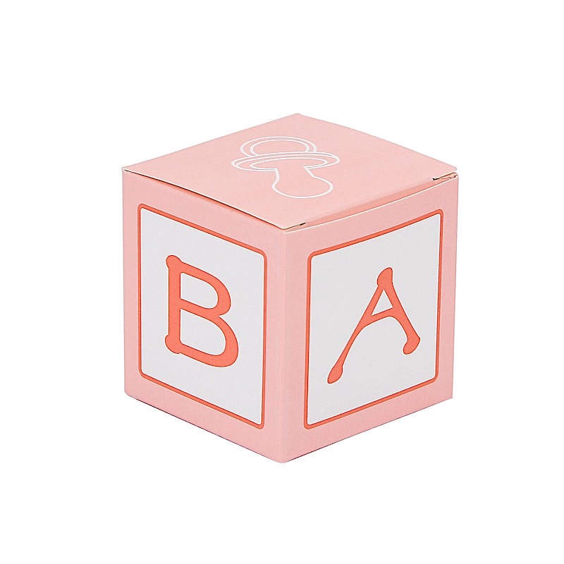 25 pcs 2" Cube Baby Shower Party Favor Boxes Birthday Party Events Decorations - Picture 11 of 18