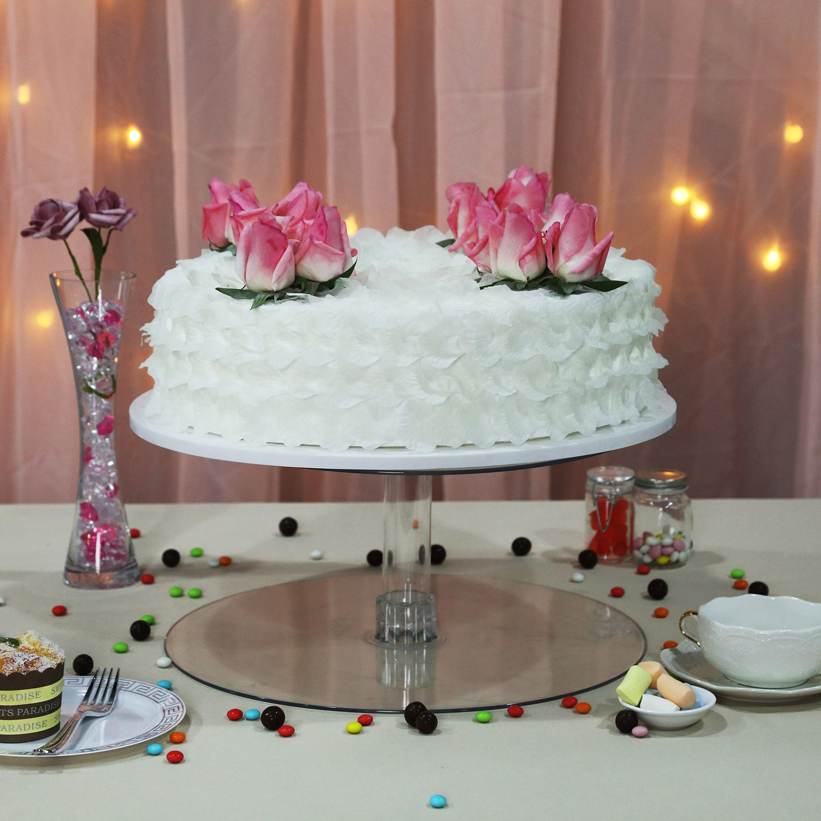 1 16 Tier Birthday Party Catering Display Cake Decorations