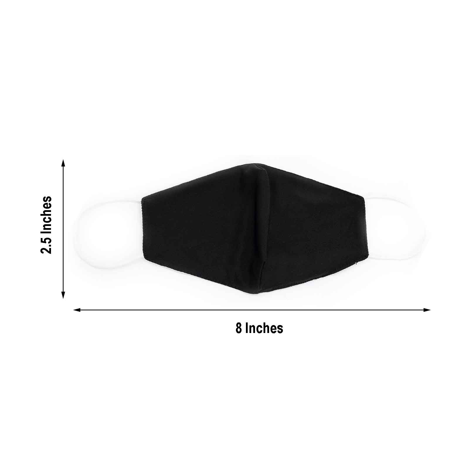 5 pcs 2-Layer Cotton Face Masks Washable Protective Covers Personal Protection - Picture 9 of 31