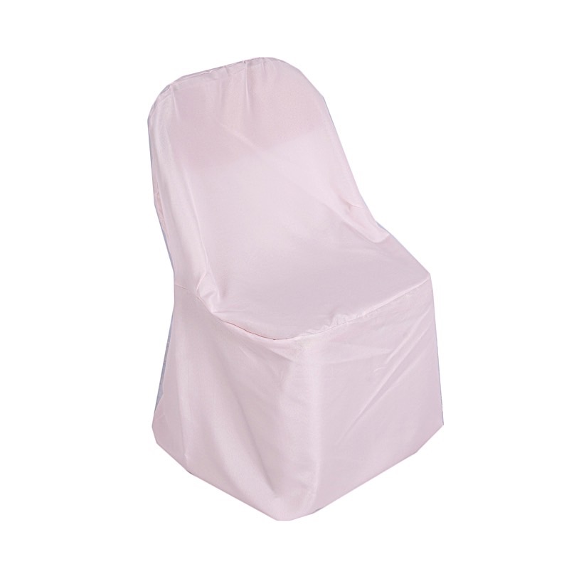 Polyester FOLDING CHAIR COVERS Party Wedding Banquet Event Decorations Supplies - Picture 16 of 134