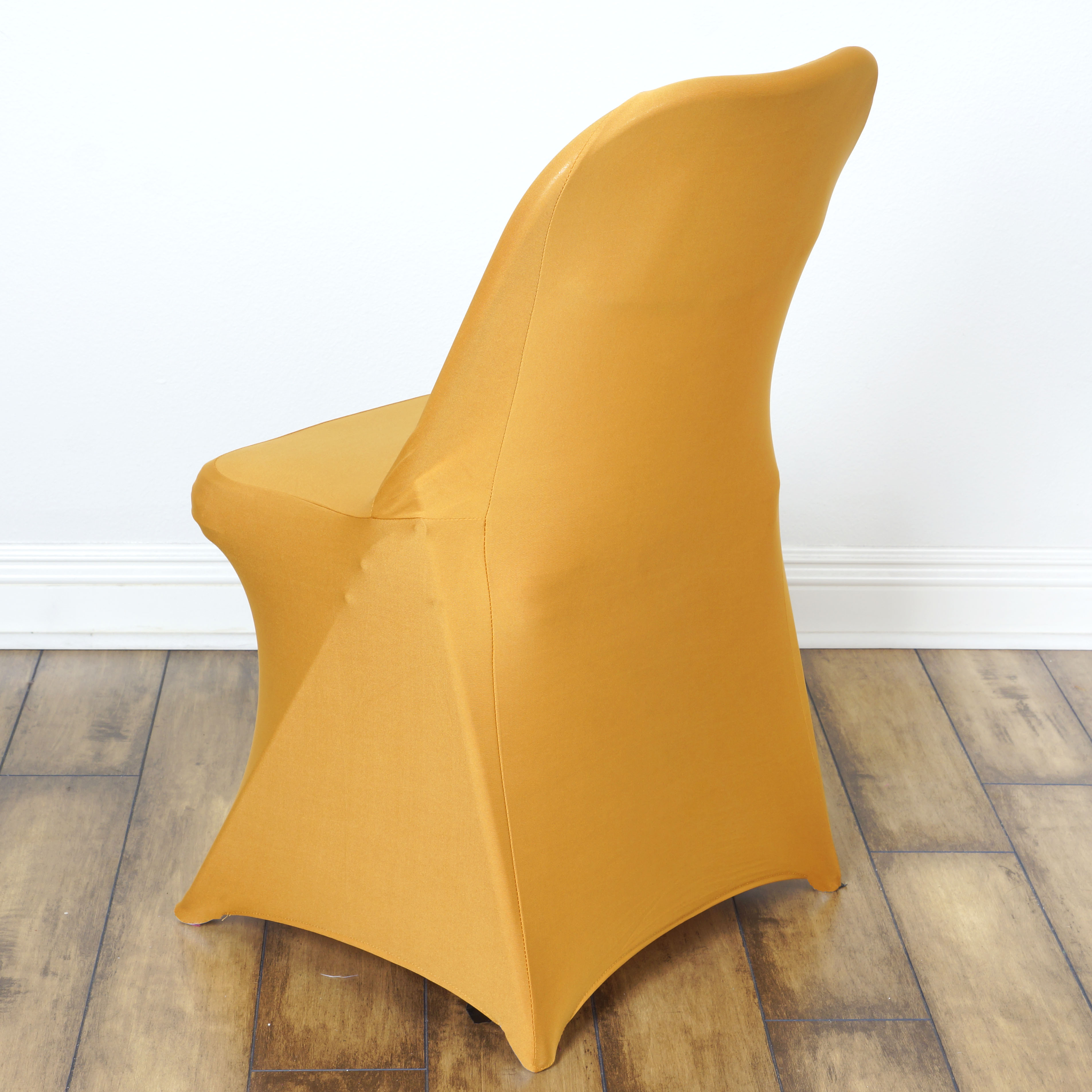 thumbnail image 2 of LeilaniWholesale 10 Pack Stretch Spandex Chair Covers – Folding – Wedding Reception Event Decorations – 36x16x16 2 of 6