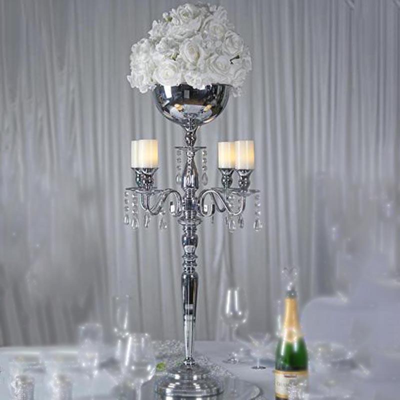 33" Metal Candelabra Candle Holder Centerpiece Wedding Party Home