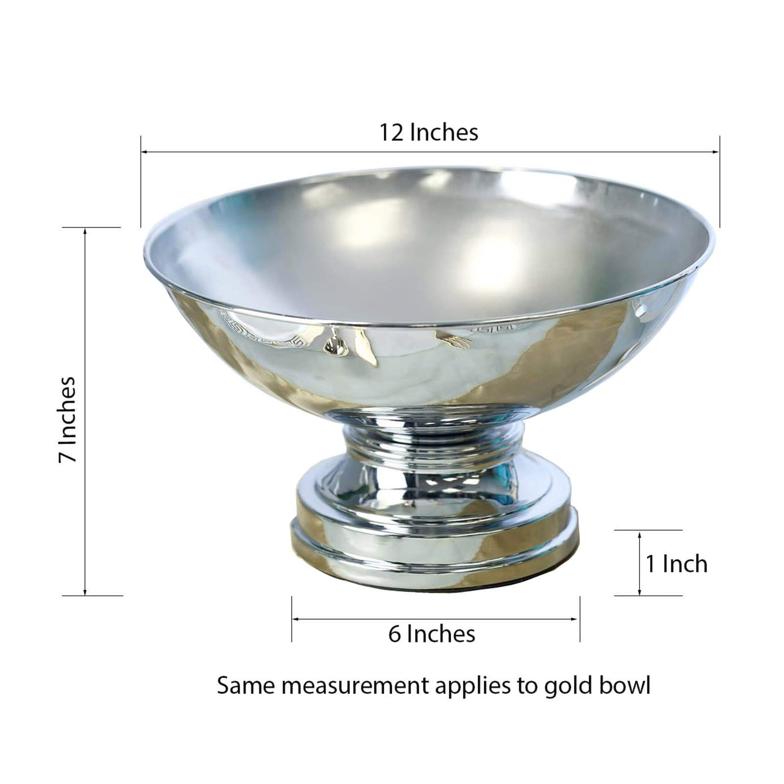 2 pcs 12" tall Pedestal Table Compote Vases Bowls Wedding Party Home Decorations - Picture 13 of 17