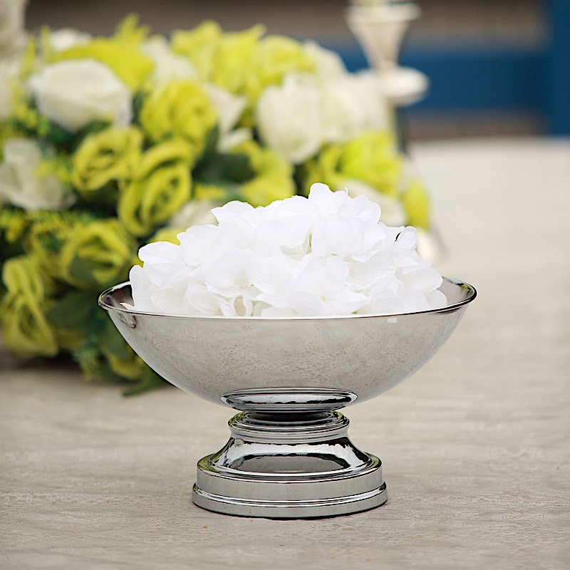 2 pcs 12" tall Pedestal Table Compote Vases Bowls Wedding Party Home Decorations - Picture 15 of 17