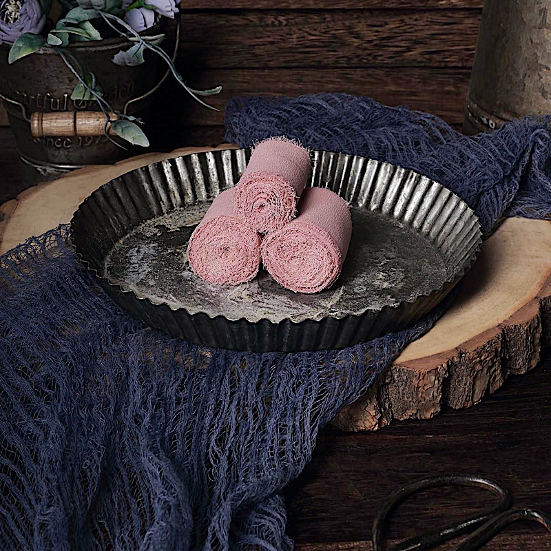 1.5 in x 6 yards CHIFFON RIBBON ROLLS Wedding Party Events Gifts Crafts Supplies - Picture 22 of 130