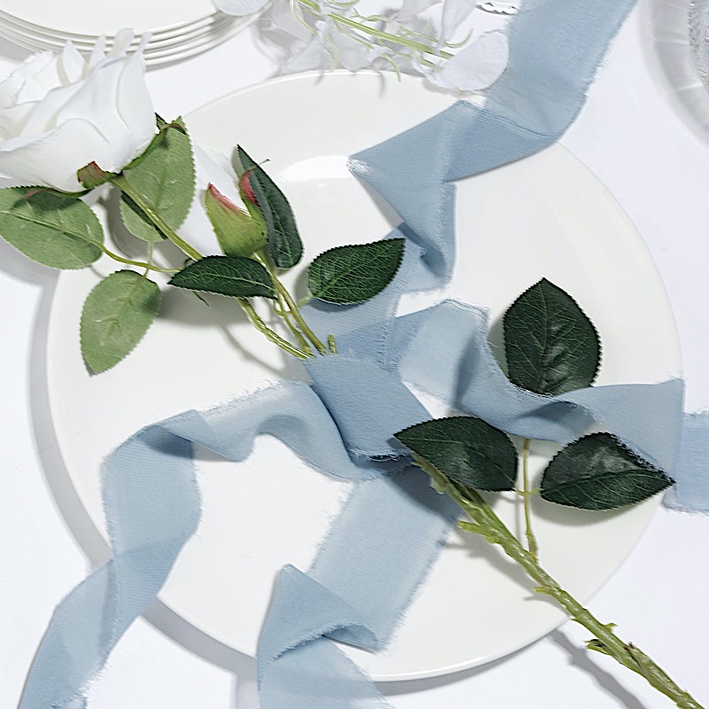 1.5 in x 6 yards CHIFFON RIBBON ROLLS Wedding Party Events Gifts Crafts Supplies - Picture 19 of 130