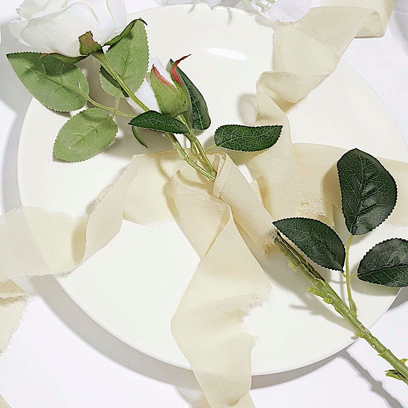 1.5 in x 6 yards CHIFFON RIBBON ROLLS Wedding Party Events Gifts Crafts Supplies - Picture 13 of 130