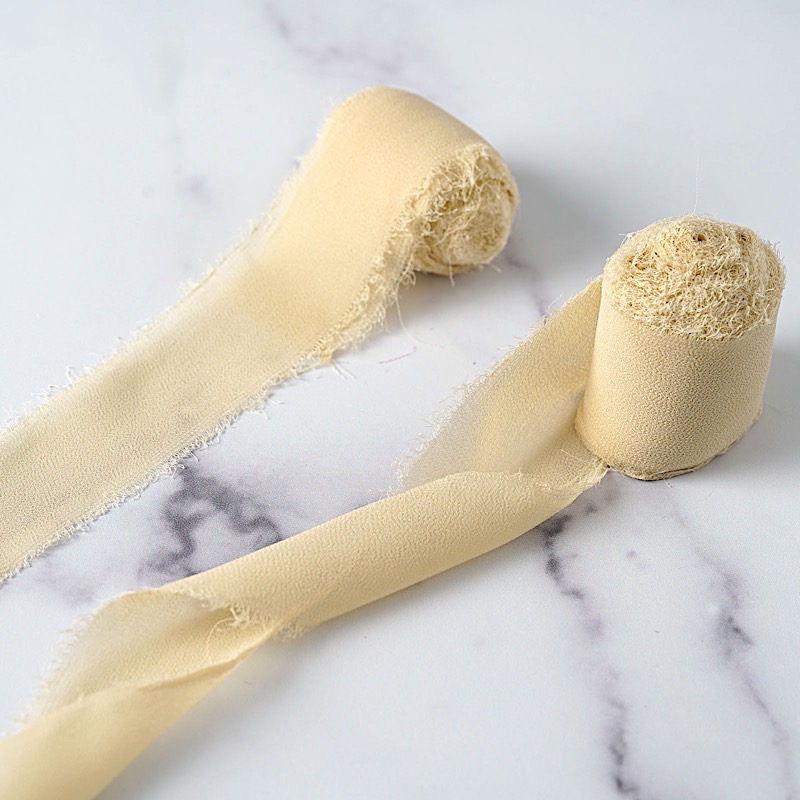 1.5 in x 6 yards CHIFFON RIBBON ROLLS Wedding Party Events Gifts Crafts Supplies - Picture 12 of 130