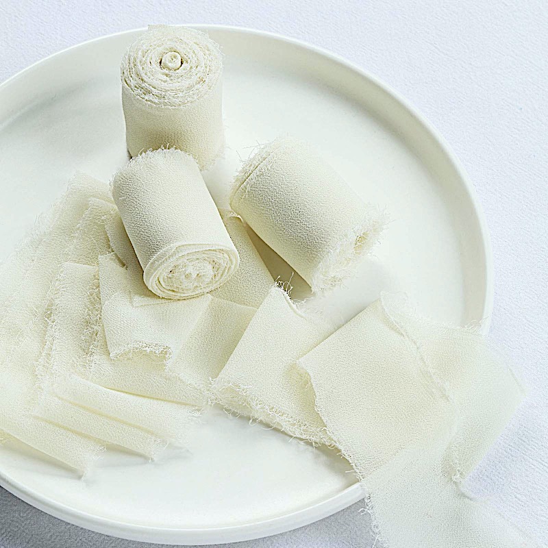 1.5 in x 6 yards CHIFFON RIBBON ROLLS Wedding Party Events Gifts Crafts Supplies - Picture 62 of 130