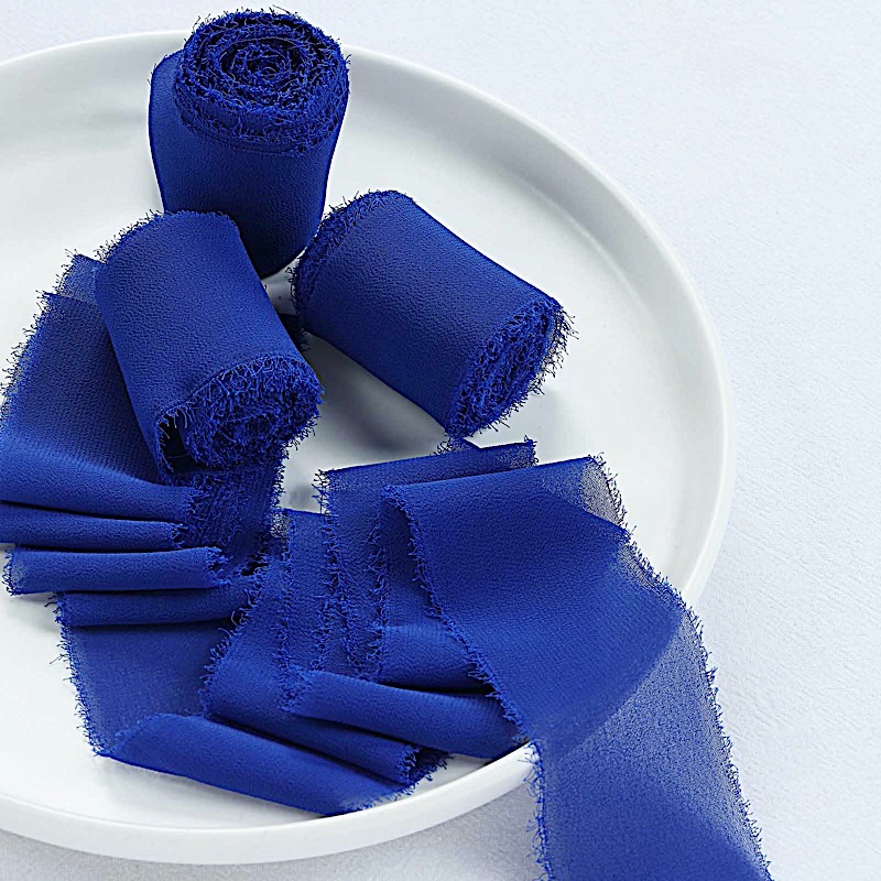 1.5 in x 6 yards CHIFFON RIBBON ROLLS Wedding Party Events Gifts Crafts Supplies - Picture 68 of 130