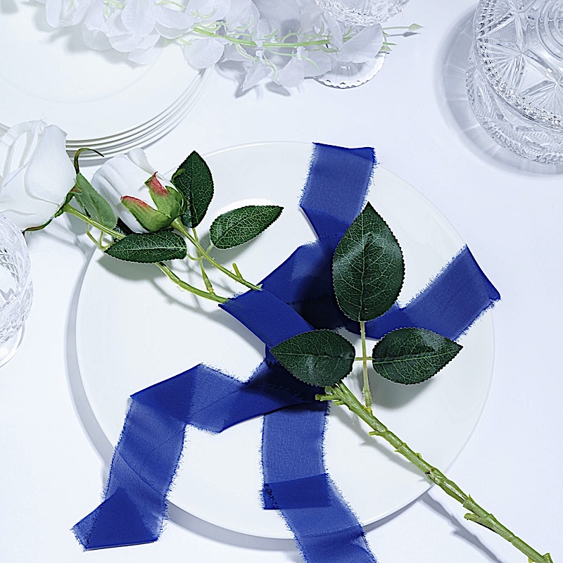 1.5 in x 6 yards CHIFFON RIBBON ROLLS Wedding Party Events Gifts Crafts Supplies - Picture 70 of 130