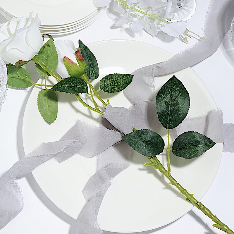 1.5 in x 6 yards CHIFFON RIBBON ROLLS Wedding Party Events Gifts Crafts Supplies - Picture 107 of 130