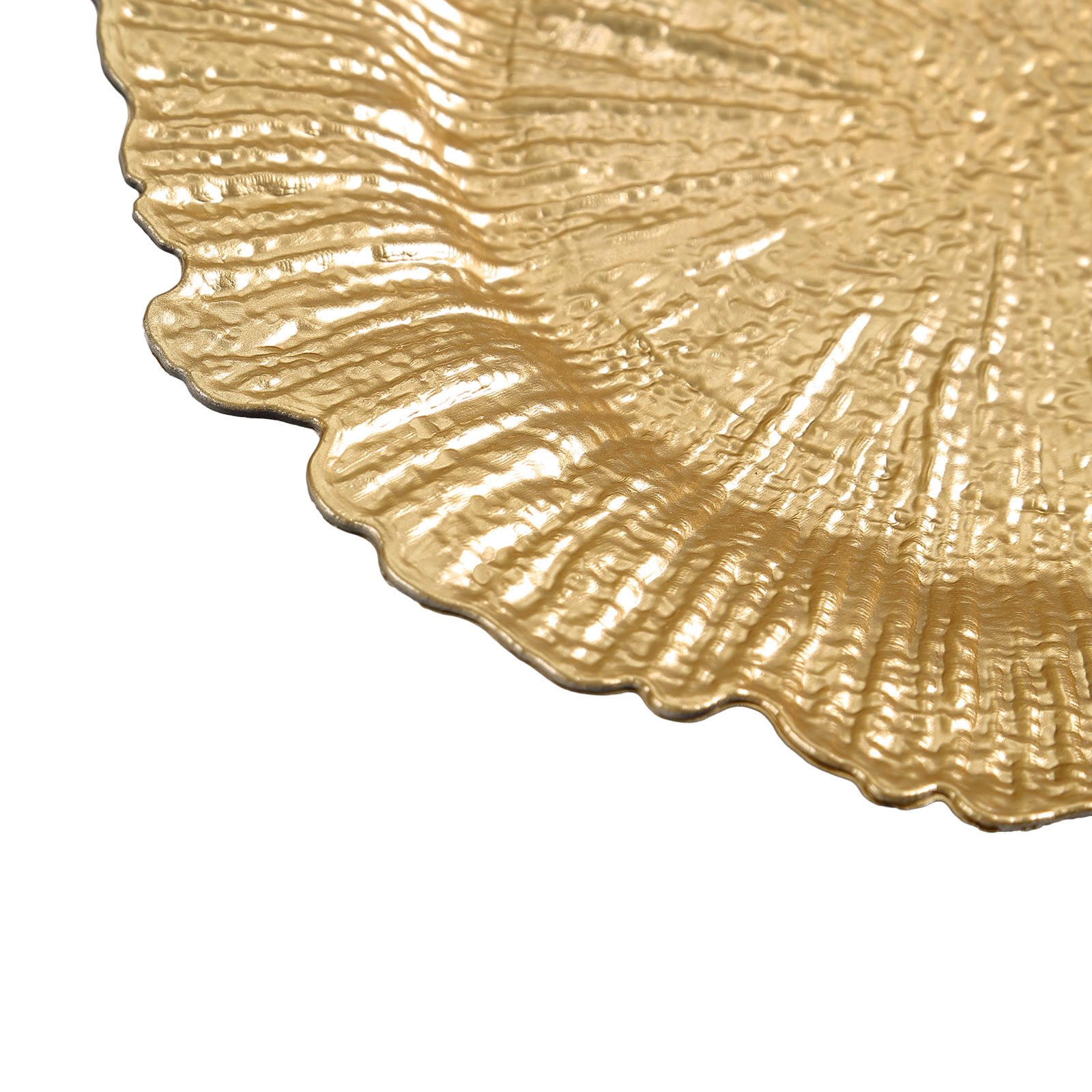 6 pcs 13-Inch Round Textured Charger Plates Wedding Party Table Top Decorations - Picture 66 of 154