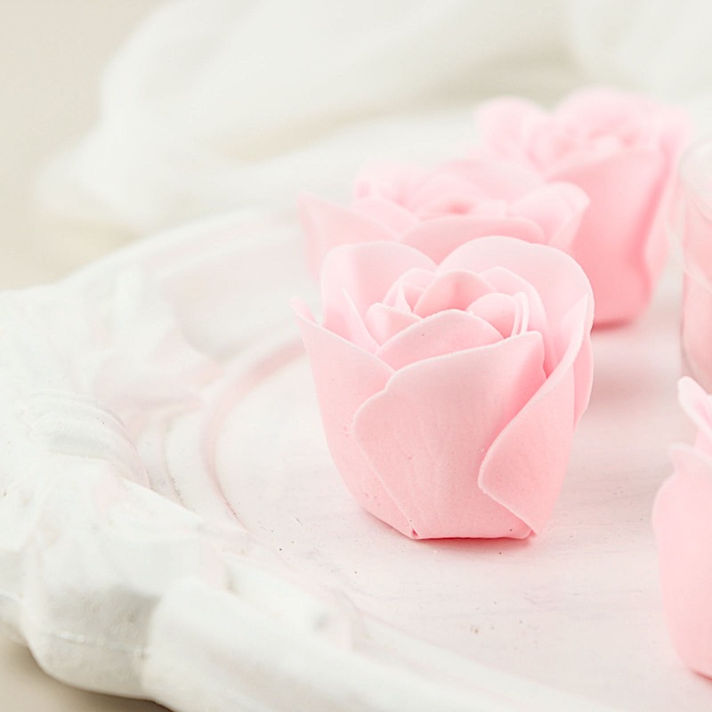 24 Scented Rose Soap Wedding Favors Gift Boxes Ribbons Party Events Decorations - Picture 49 of 66