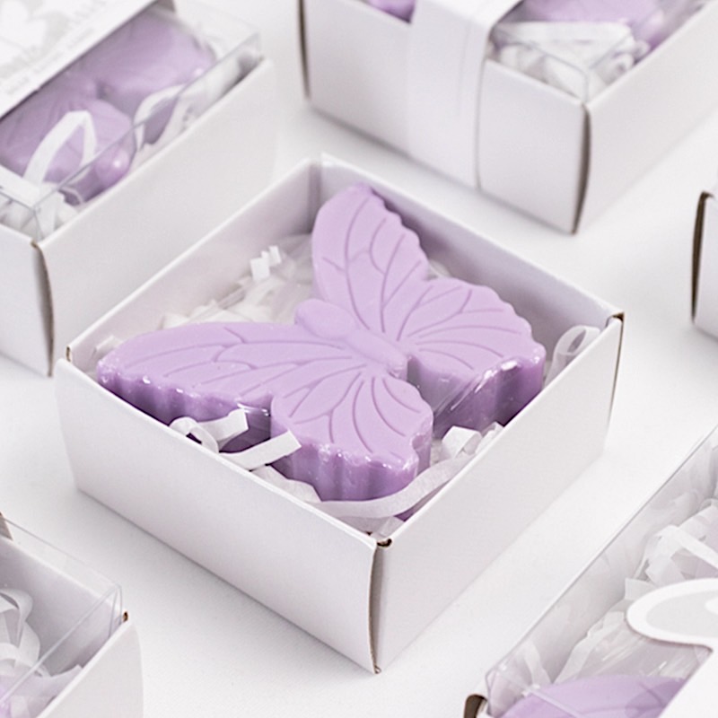 10 Butterfly Unscented Soap Party Favors Gift Boxes Events Decorations - Picture 13 of 25