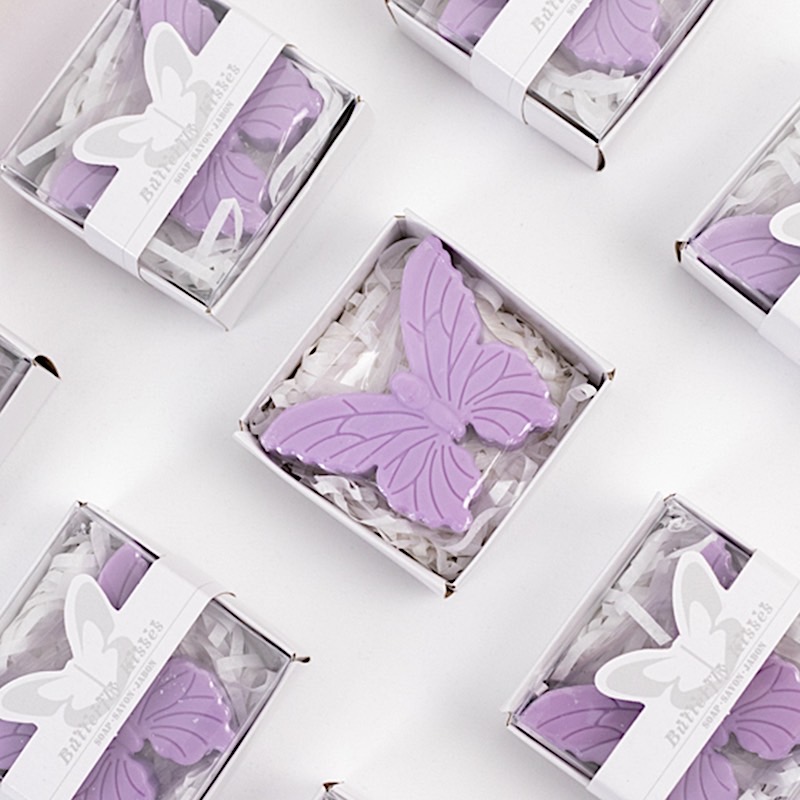 10 Butterfly Unscented Soap Party Favors Gift Boxes Events Decorations - Picture 14 of 25