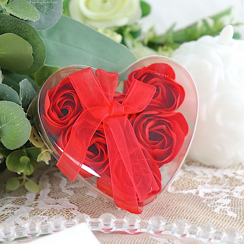 24 Scented Rose Soap Wedding Favors Gift Boxes Ribbons Party Events Decorations - Picture 41 of 66