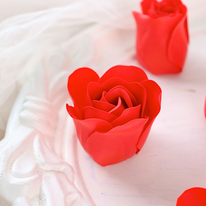 24 Scented Rose Soap Wedding Favors Gift Boxes Ribbons Party Events Decorations - Picture 39 of 66