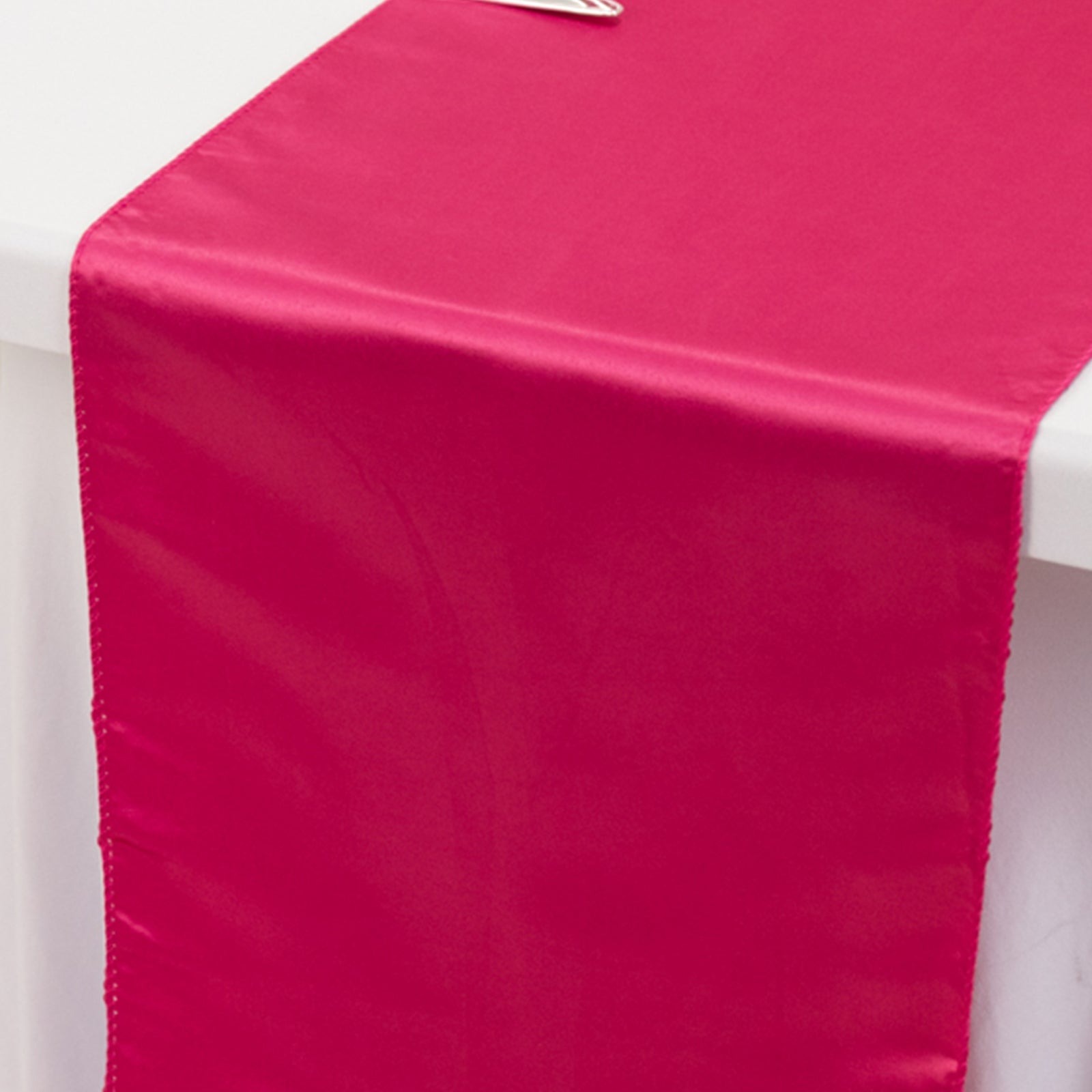 12" x 108" Satin Tischplatte Läufer glänzend Hochzeit Party Catering Dekorationen - Bild 73 von 170