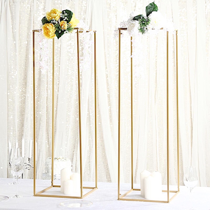 12pcs Square Glass Vase Cube 3 Inch 3/" x 3/" x 3/" Centerpiece Candle Holder