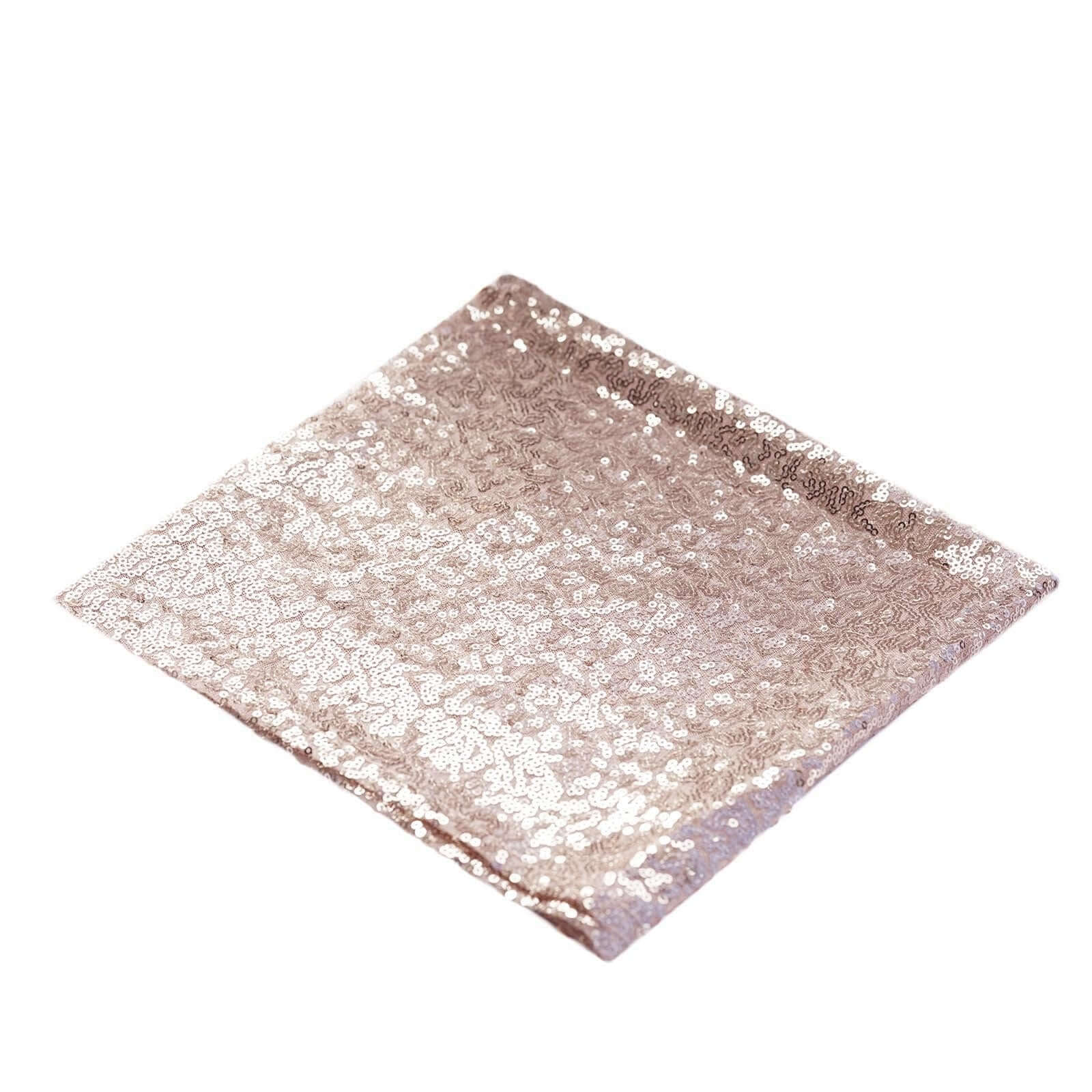 10 pcs 20" SEQUINED NAPKINS Wedding Birthday Dinner Party Table Top Decoratons - Picture 7 of 81