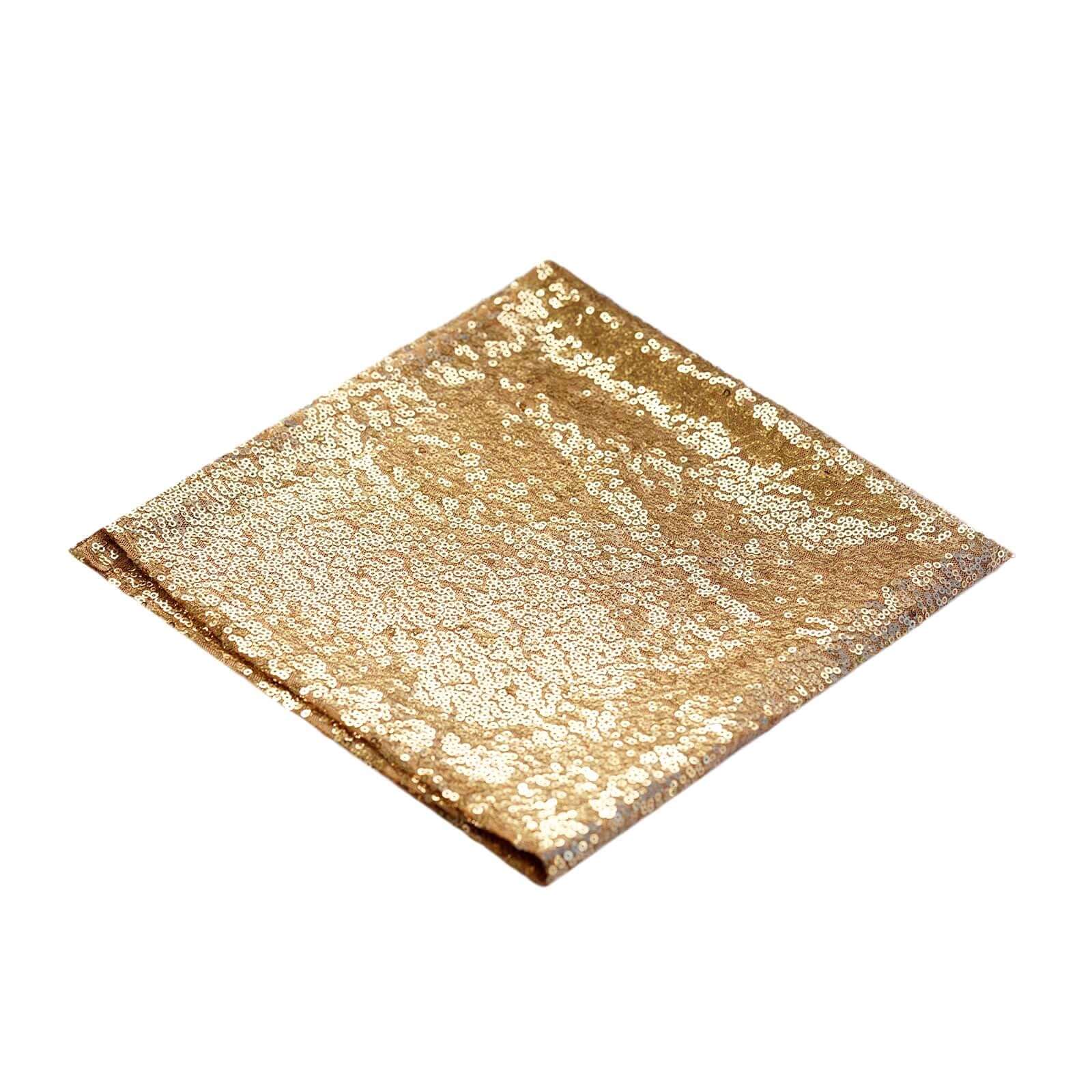 10 pcs 20" SEQUINED NAPKINS Wedding Birthday Dinner Party Table Top Decoratons - Picture 28 of 81