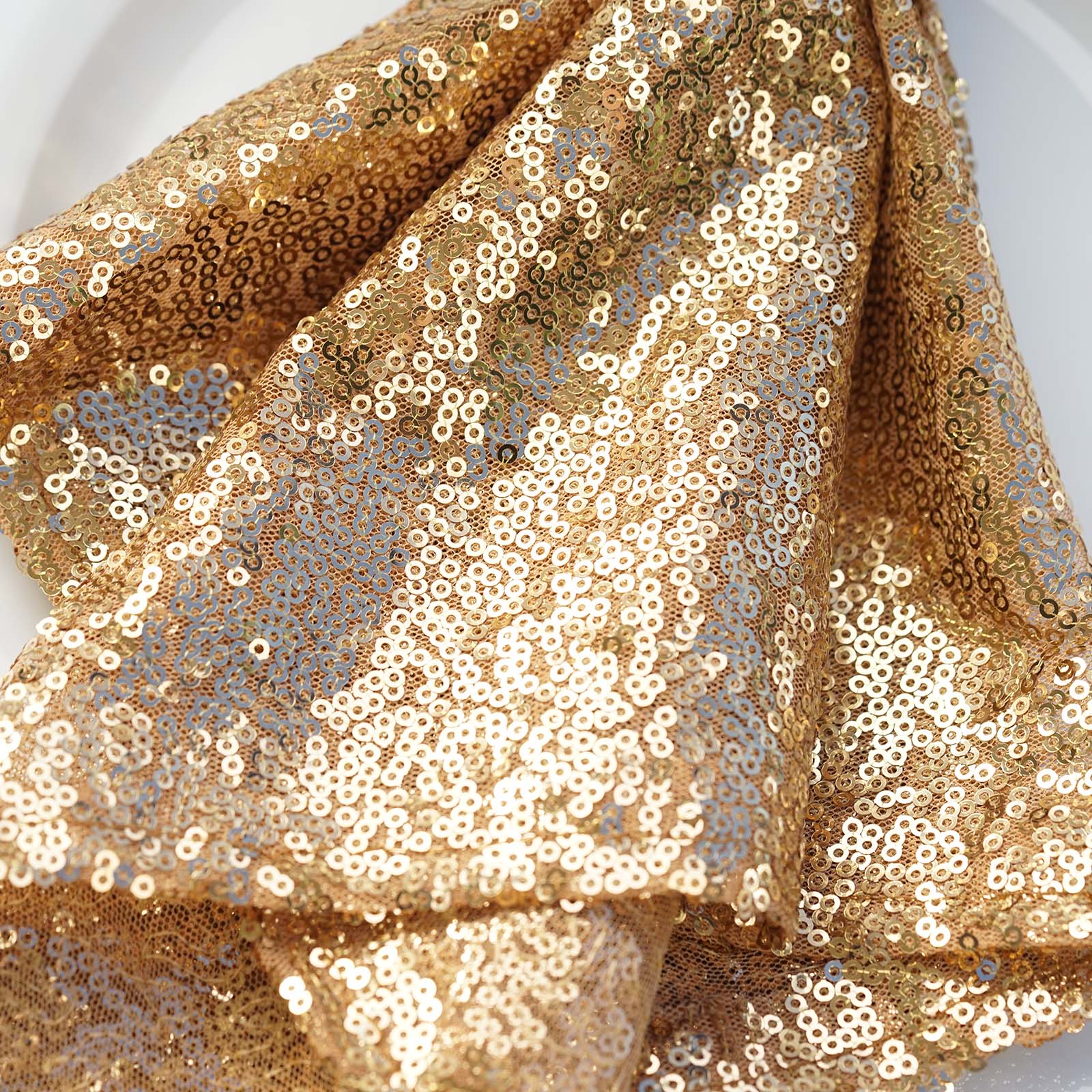 10 pcs 20" SEQUINED NAPKINS Wedding Birthday Dinner Party Table Top Decoratons - Picture 30 of 81