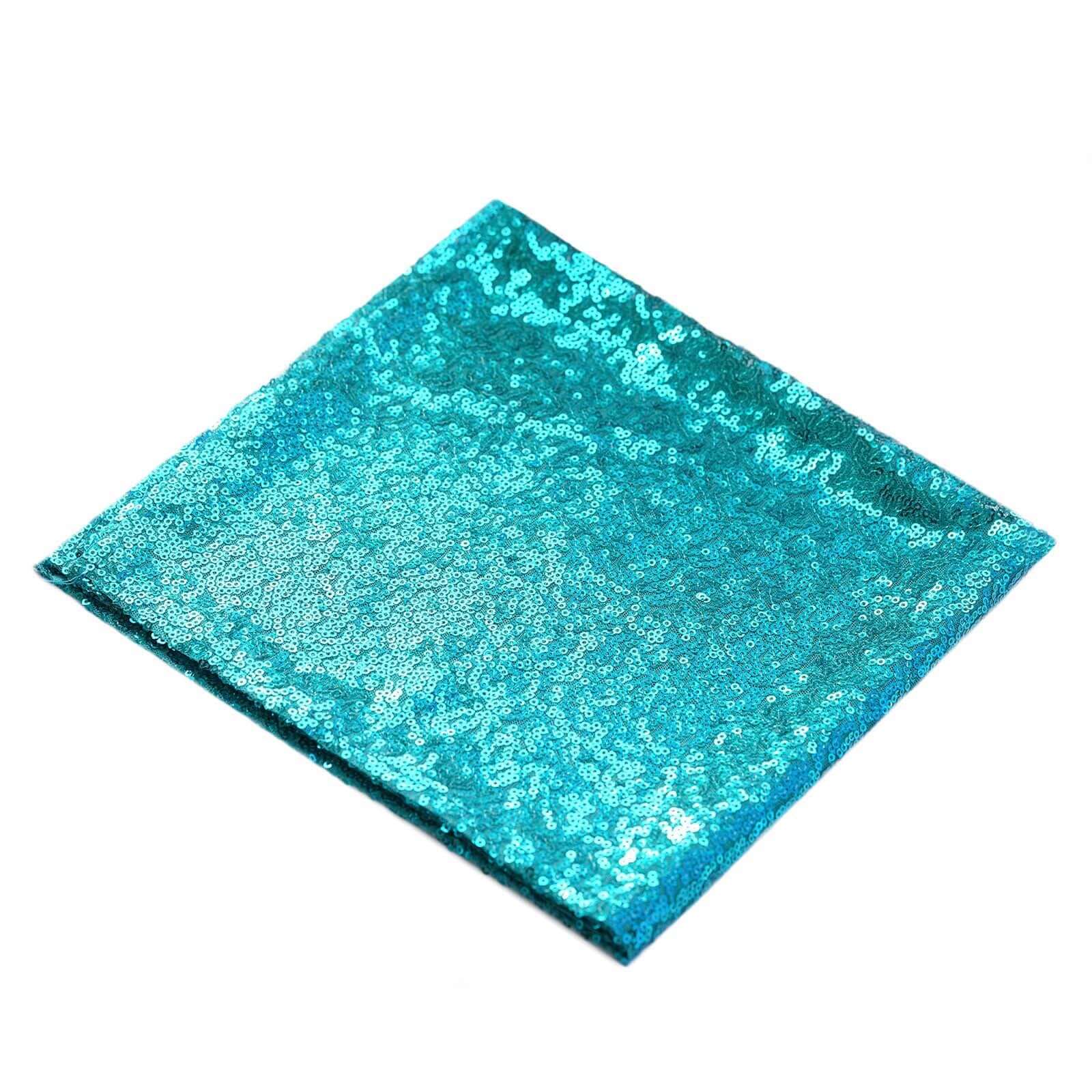 10 pcs 20" SEQUINED NAPKINS Wedding Birthday Dinner Party Table Top Decoratons - Picture 75 of 81