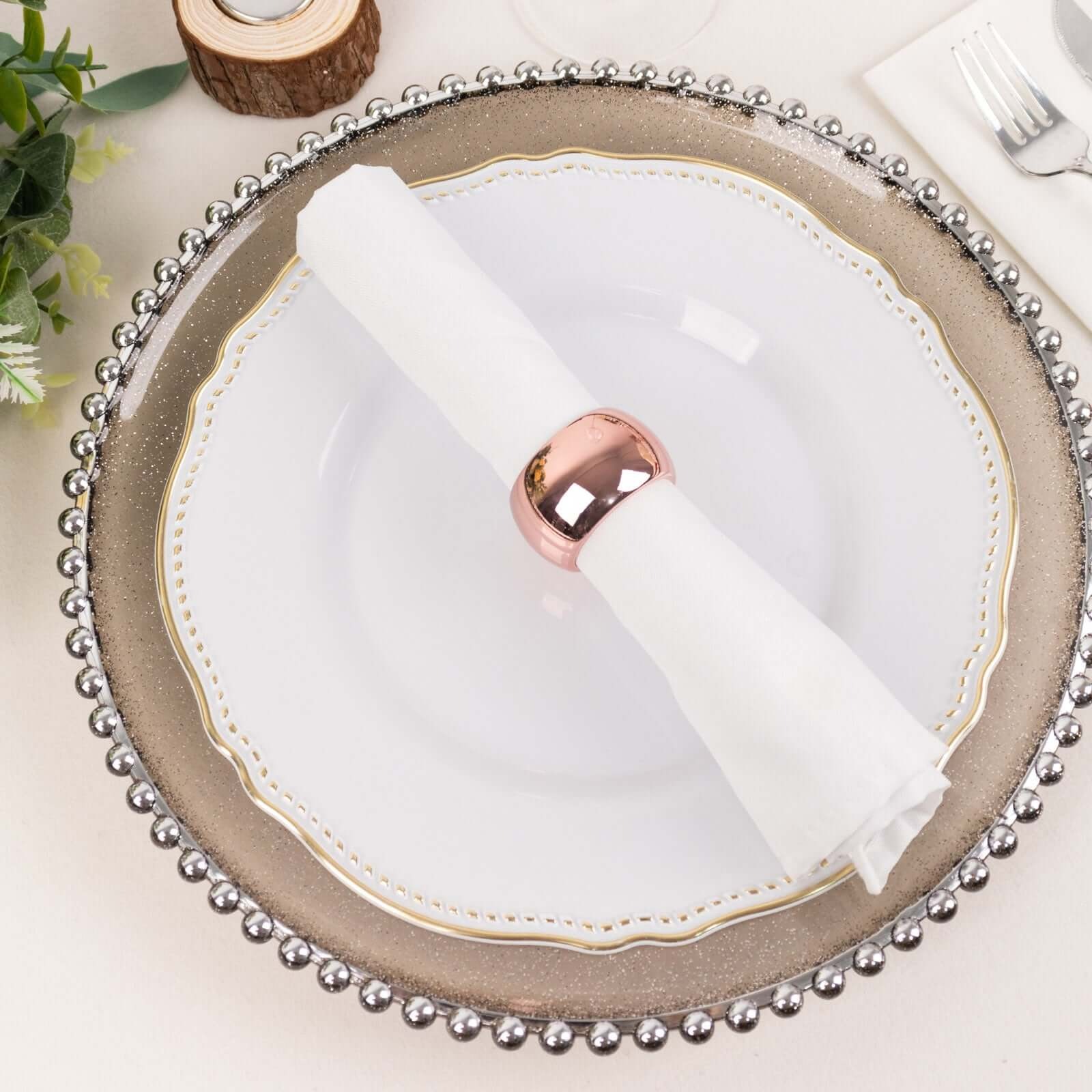 48 pcs NAPKIN RINGS Wedding Party Catering Banquet Dinner Decorations SALE - Picture 17 of 41