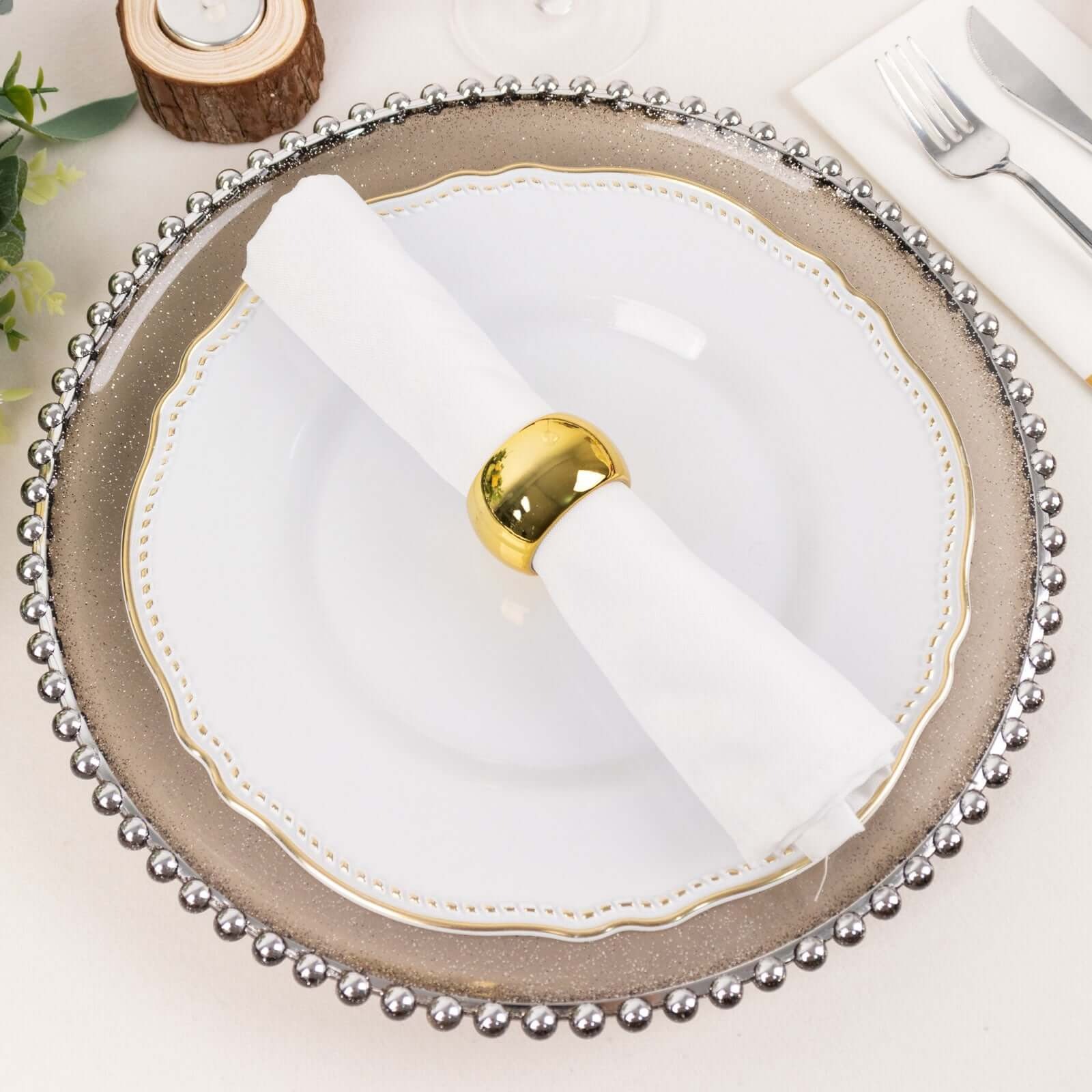 48 pcs NAPKIN RINGS Wedding Party Catering Banquet Dinner Decorations SALE - Picture 25 of 41