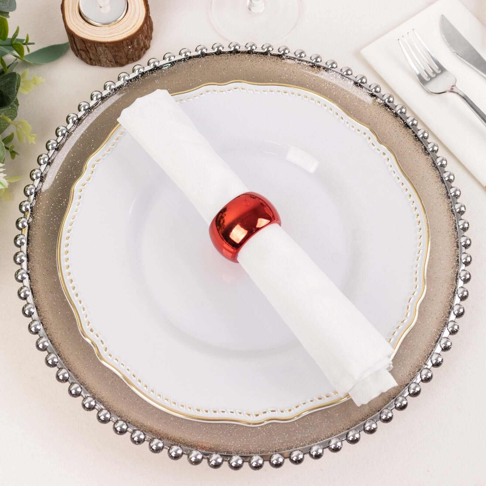 48 pcs NAPKIN RINGS Wedding Party Catering Banquet Dinner Decorations SALE - Picture 32 of 41