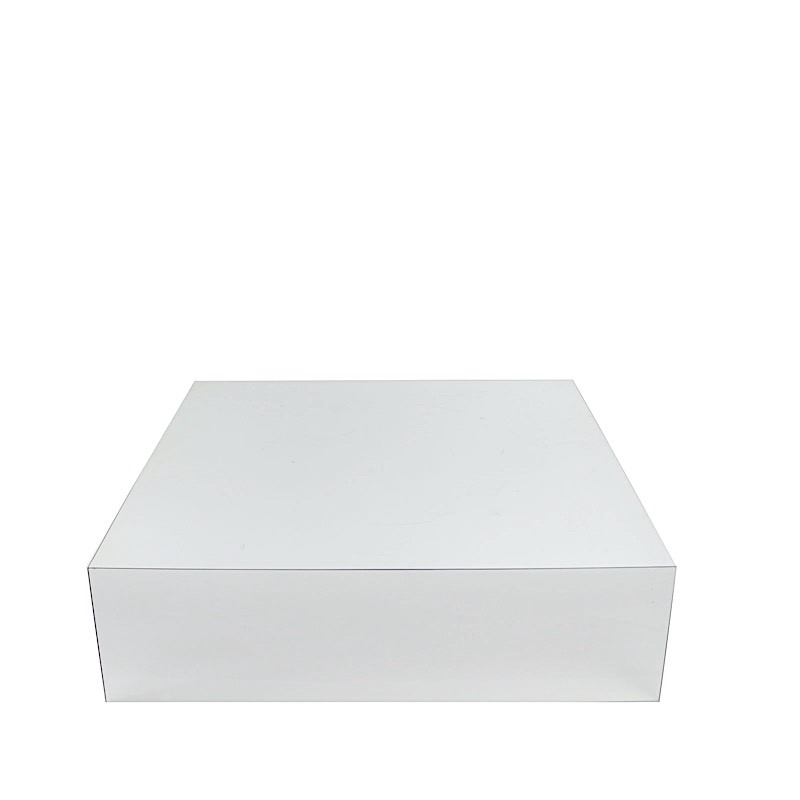 18x18 in Acrylic Display Box CAKE STAND Centerpiece Pedestal Riser Party Events - Picture 13 of 18