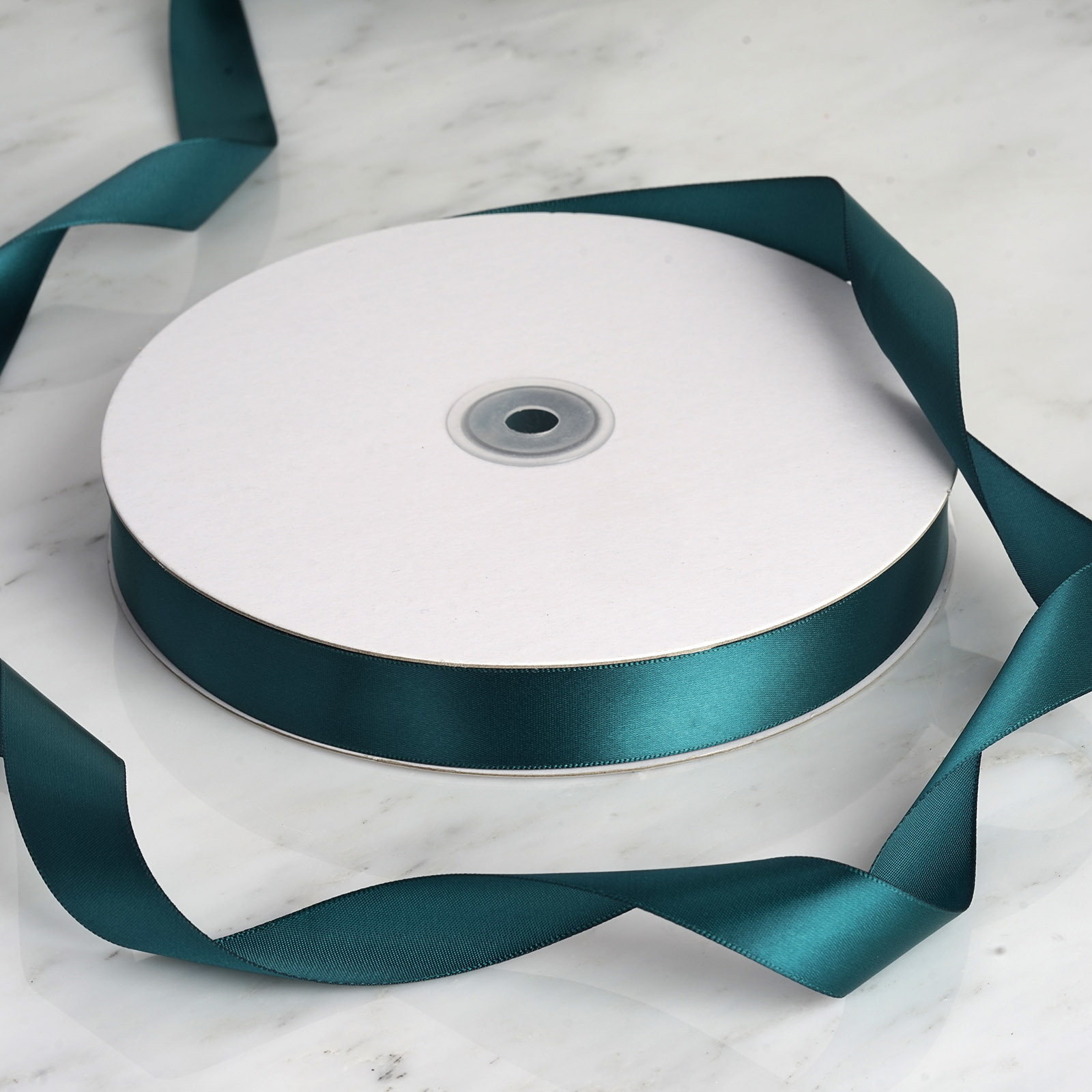 7/8" x 100 yards Single Side Satin Ribbon Wedding Favors Crafts Decorations - Picture 9 of 29