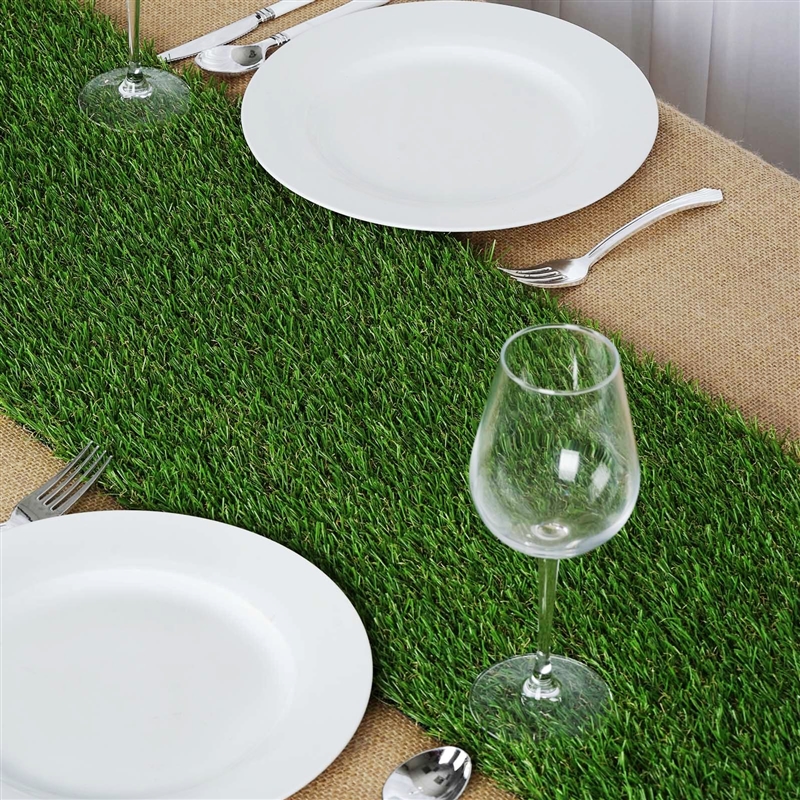 Artificial Grass 12" x 108" TABLE RUNNERS Wedding Party Catering Linens