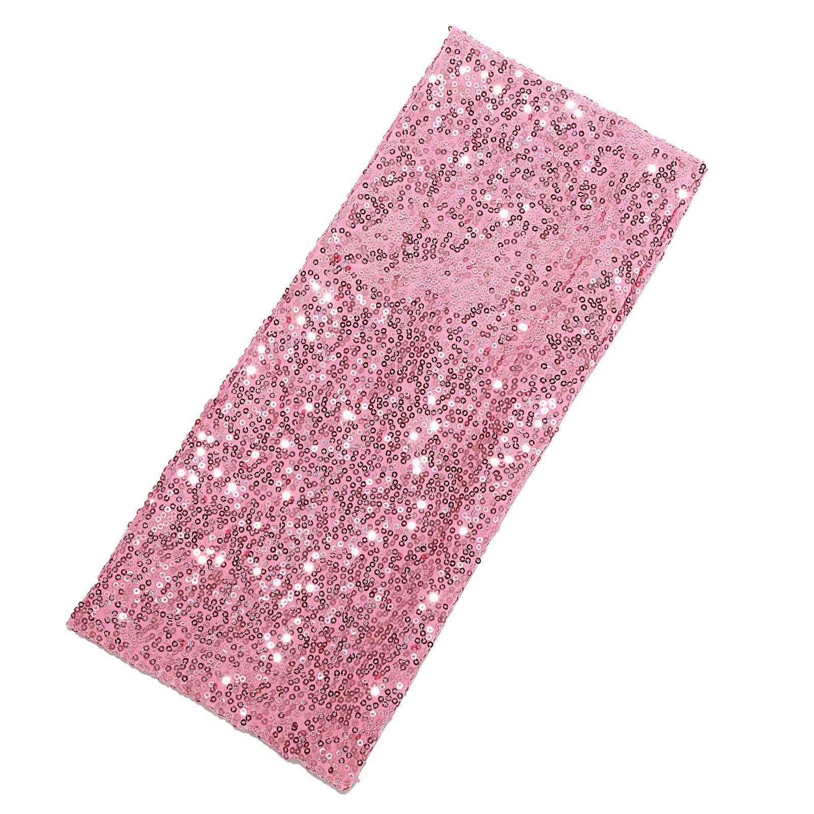 SPANDEX Sequined Chair Sashes for Wedding Party Decorations Wholesale Supplies - Picture 81 of 137