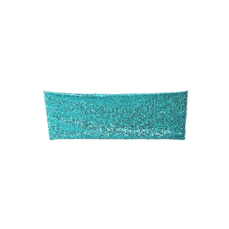 SPANDEX Sequined Chair Sashes for Wedding Party Decorations Wholesale Supplies - Picture 136 of 137