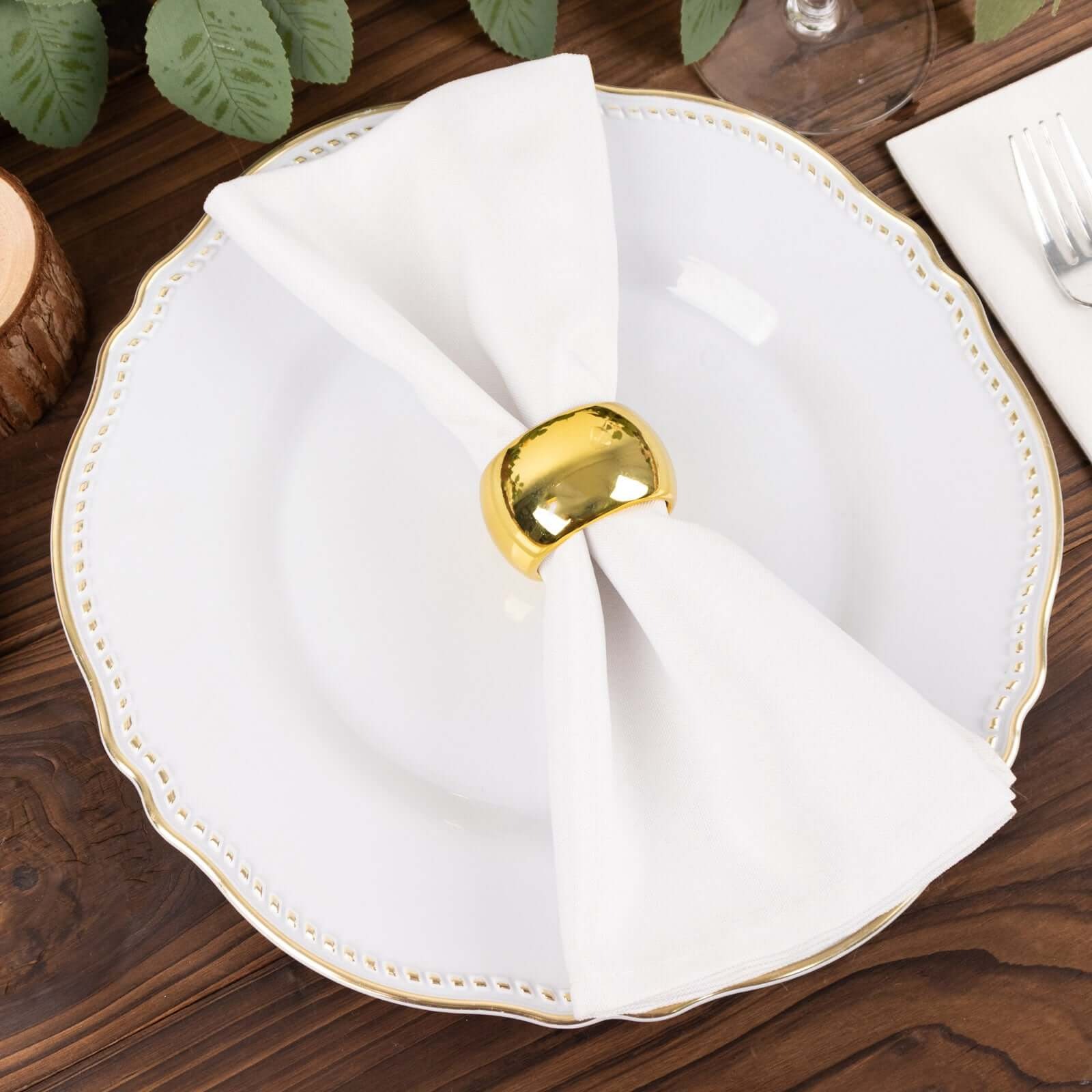 48 pcs NAPKIN RINGS Wedding Party Catering Banquet Dinner Decorations SALE - Picture 24 of 41