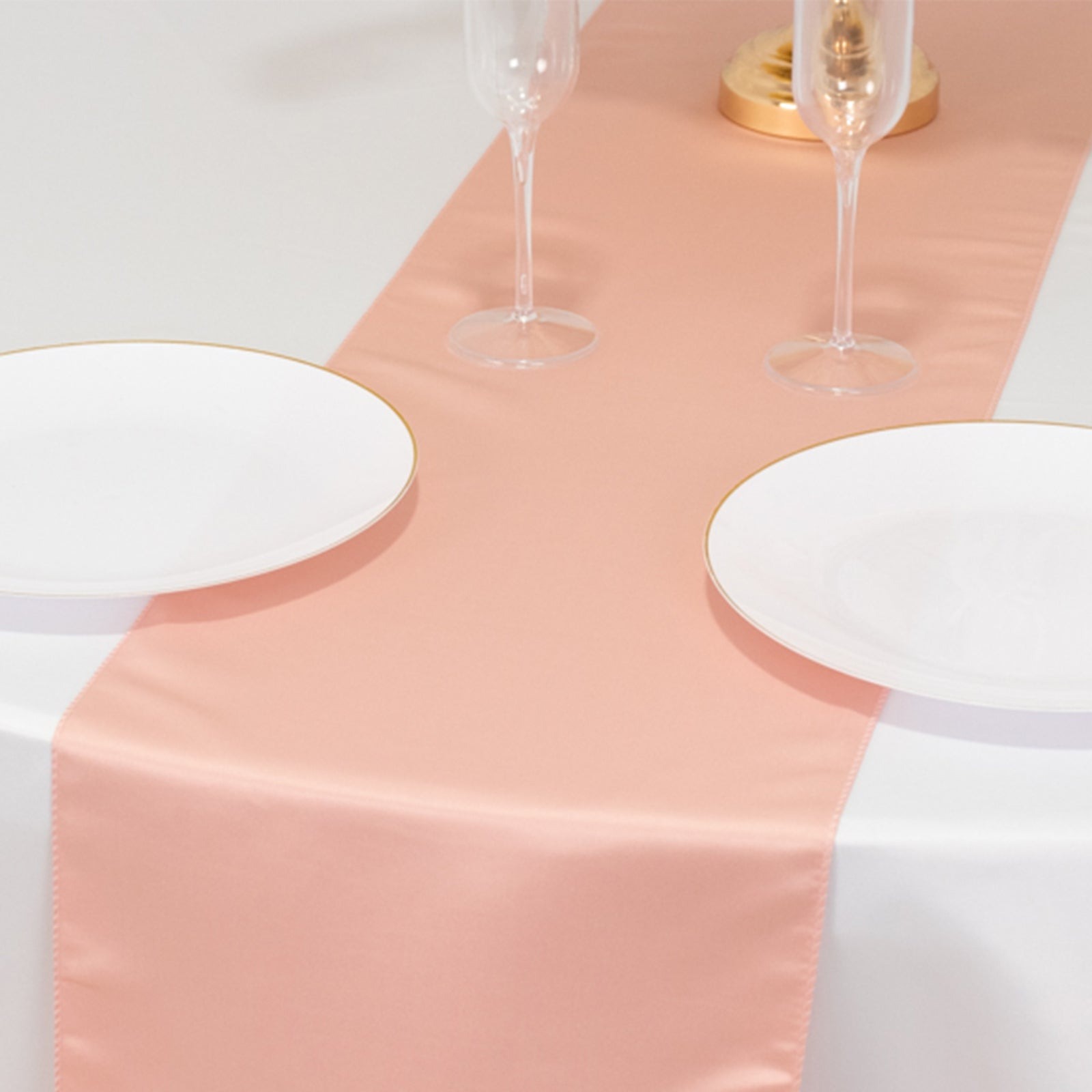 12" x 108" Satin Tischplatte Läufer glänzend Hochzeit Party Catering Dekorationen - Bild 62 von 170