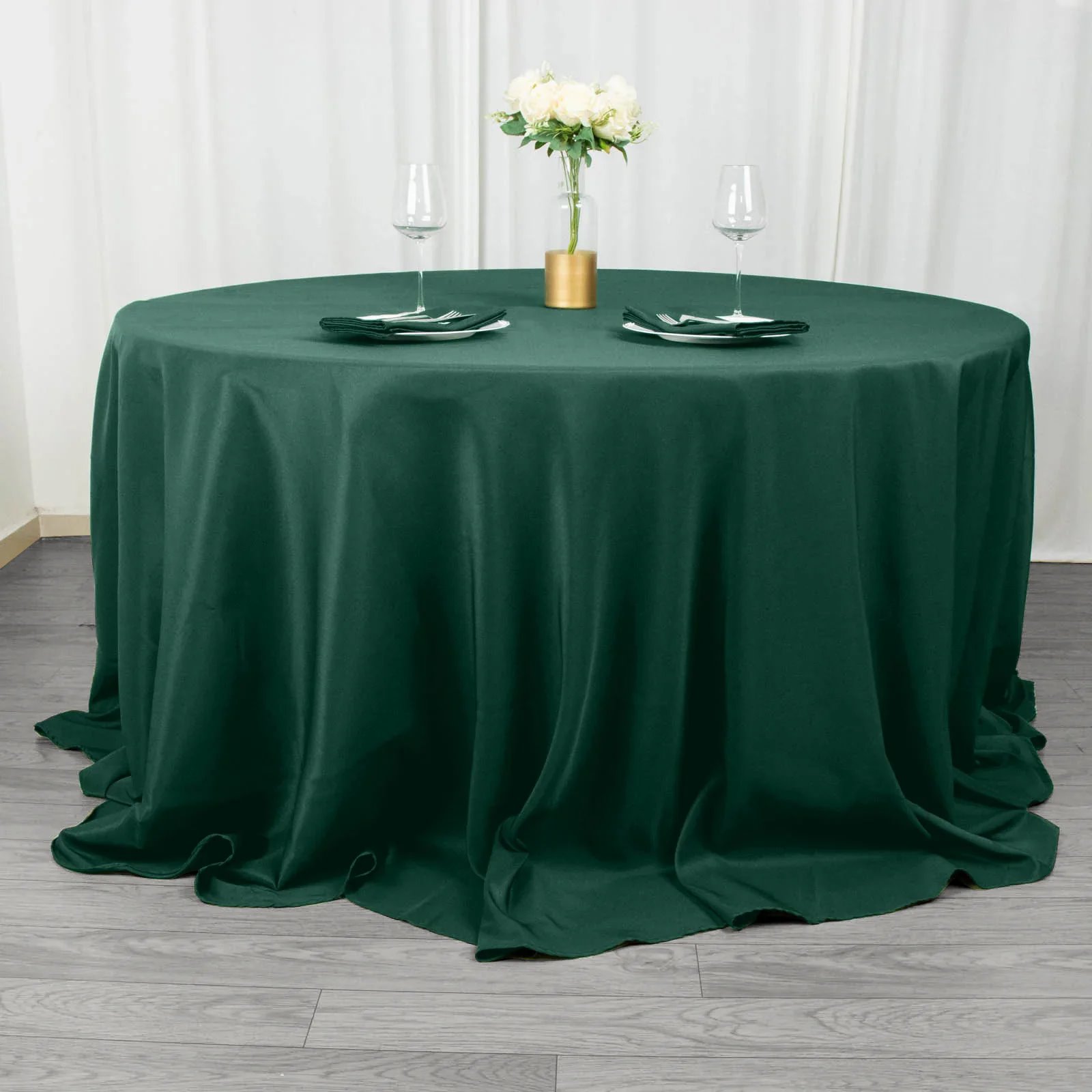 6 pcs 132" Round Premium Polyester Tablecloths Wedding Party Table Linens SALE - Picture 51 of 100
