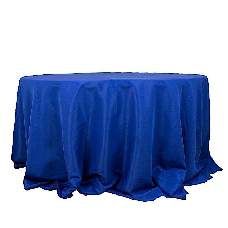 6 pcs 132" Round Premium Polyester Tablecloths Wedding Party Table Linens SALE - Picture 79 of 100